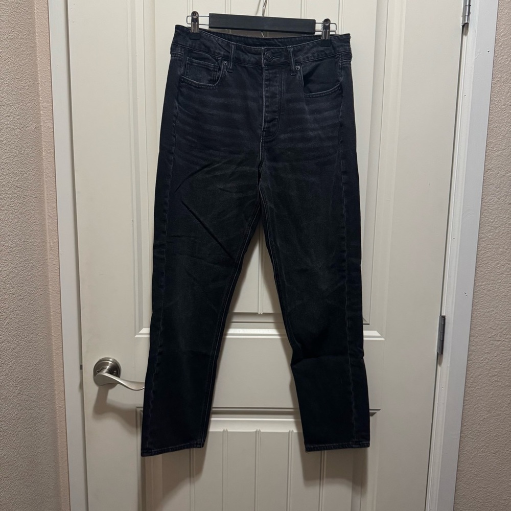 American Eagle Outfitters Black Straight Leg Jeans